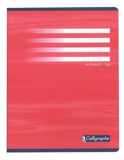 Cahier piqué 24x32 96p grand carreau 70g, Cahier Calligraphe État correct N/A reconditionné disponible sur Fnac | Dero