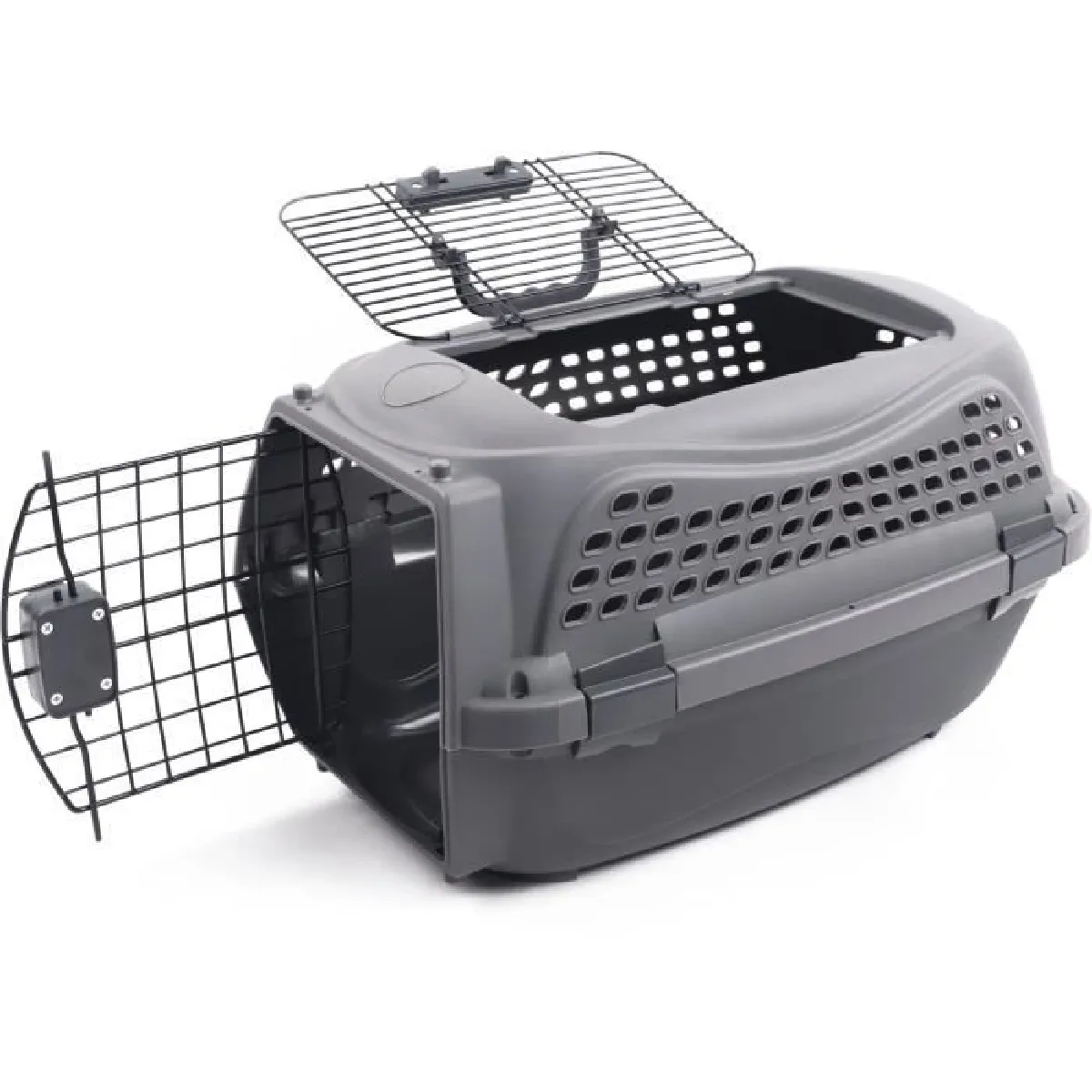 Caisse de transport pour chat M.PETS ECO GIRO - Cage en plastique - Taille M - Gris Reconditionné - 23,68 € Caisse de transport pour chat M.PETS ECO GIRO - Cage en plastique - Taille M - Gris Reconditionné reconditionné disponible sur Rue du Commerce Seconde Vie