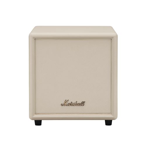 Caisson de basses sans fil Marshall Heston Sub 200 Cream État correct Marshall reconditionné disponible sur Fnac