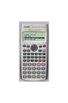 Calculatrice FC100V Gris Très bon état Casio reconditionné disponible sur Darty