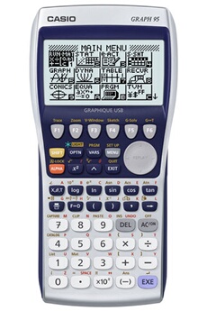 Calculatrice Graph 95 Bon état Casio reconditionné disponible sur Darty