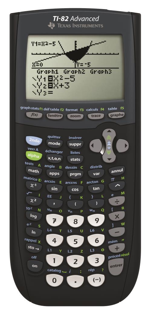 Calculatrice Texas Instruments TI-82 Advanced Mode Examen État correct Texas Instruments reconditionné disponible sur Fnac | Dero