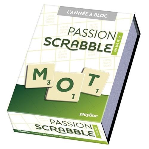 Calendrier Scrabble® en 365 jours État correct Play Bac Éditions reconditionné disponible sur Fnac