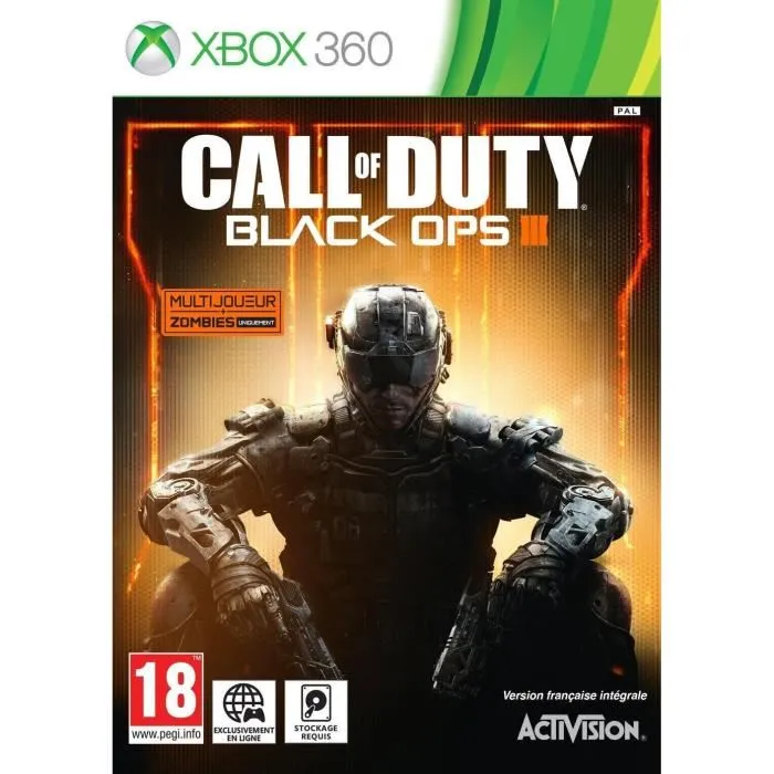 Acheter Call of Duty Black Ops III Jeu Xbox 360 Reconditionné - 29,90 € Call of Duty Black Ops III Jeu Xbox 360 Reconditionné Activision reconditionné disponible sur Cdiscount Seconde Vie