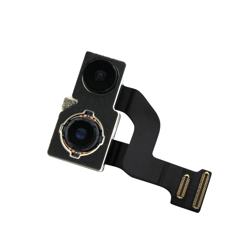 Caméra Arrière iPhone 12 Module Capteur Photo Compatible et Nappe Noir - Excellent état Parfait état Apple reconditionné disponible sur Pixmania
