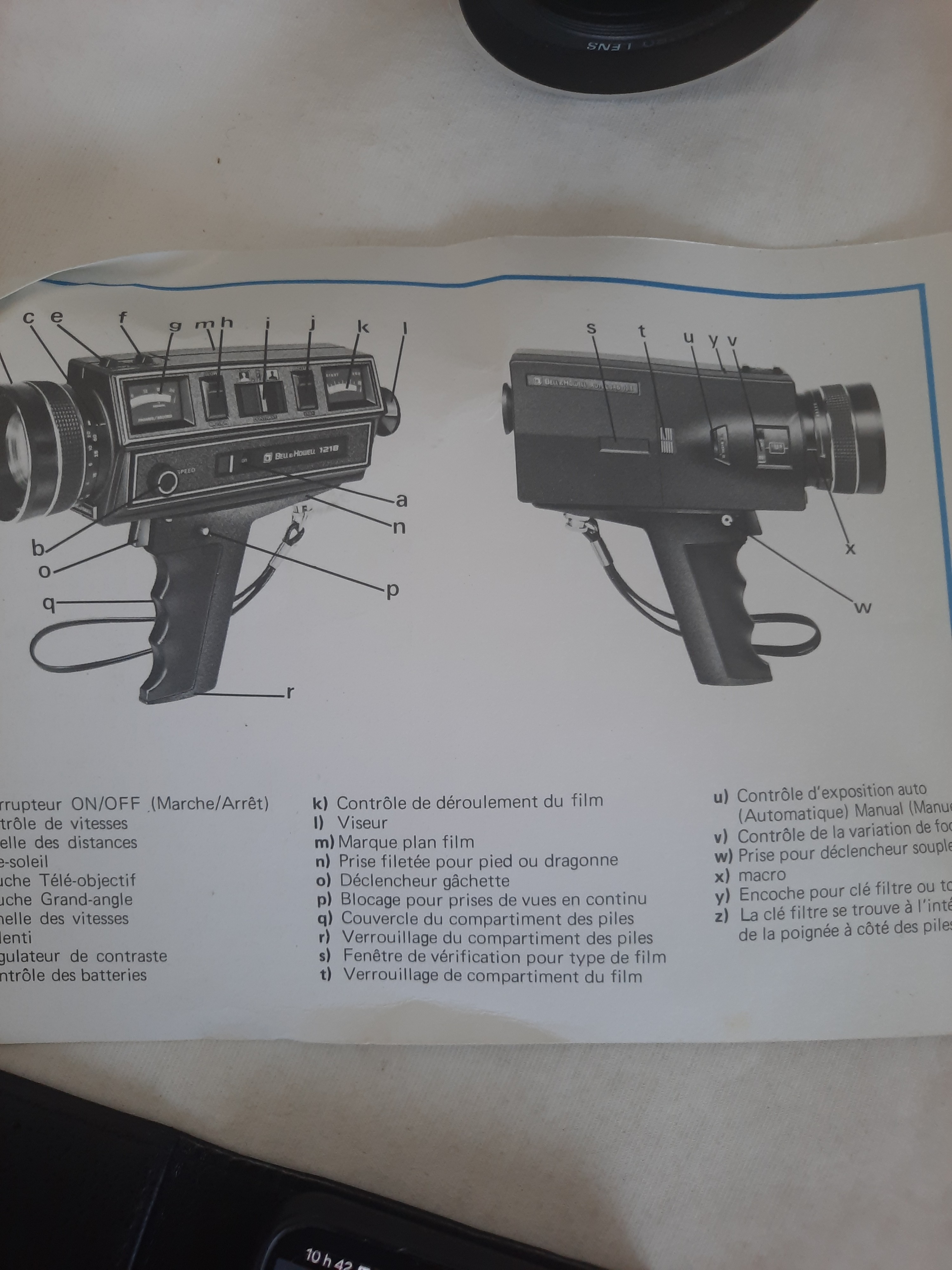 Voir photo 7 de Camera Bell & Howell Autolead 1218 Camera Bell & Howell Autolead 1218 État correct reconditionné photo 7