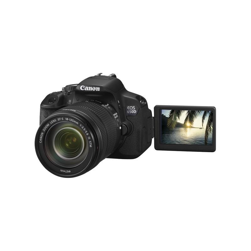 Caméra Canon EOS650D-18135 - Noir Reconditionné Canon reconditionné photo 2 | Dero