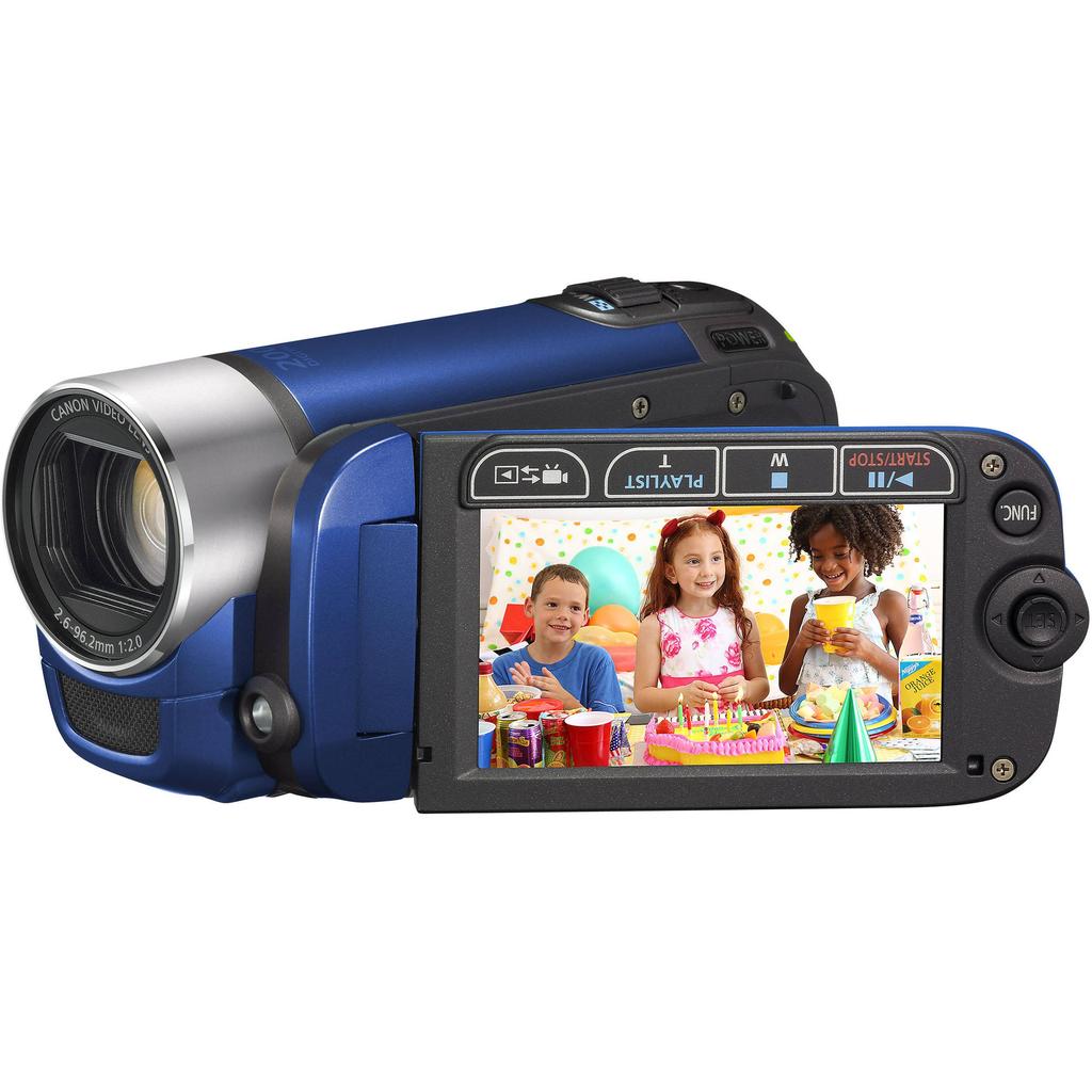 Voir photo 3 de Caméra Canon LEGRIA FS306 USB 2.0 - Bleu | Dero Caméra Canon LEGRIA FS306 USB 2.0 - Bleu Reconditionné Canon reconditionné photo 3 | Dero