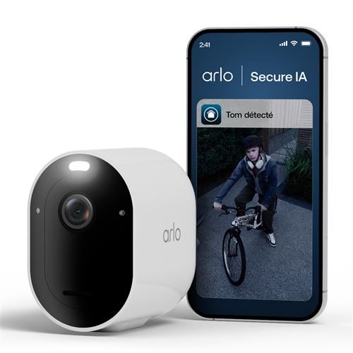 Caméra de surveillance connectée Arlo Pro 6 extérieure Blanc Occasion Arlo reconditionné disponible sur Fnac | Dero