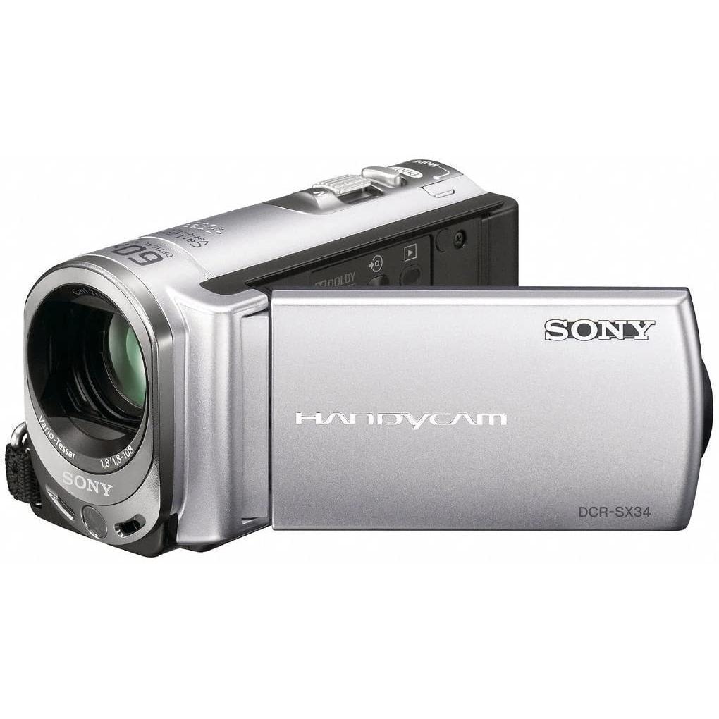 Voir photo 1 de Caméra Sony DCR-SX34 - Gris | Dero Caméra Sony DCR-SX34 - Gris Reconditionné Sony reconditionné | Dero