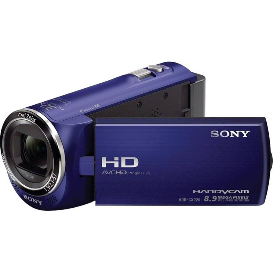 Caméra Sony HDR-CX220E - Bleu Reconditionné - 229,00 € Caméra Sony HDR-CX220E - Bleu Reconditionné Sony reconditionné disponible sur Backmarket | Dero