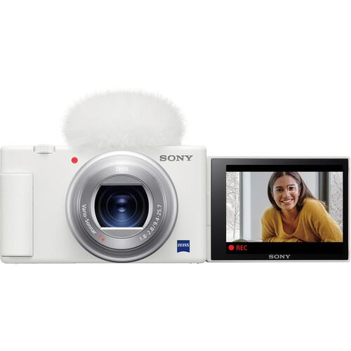 Caméra Sony ZV-1 Blanc État correct N/A reconditionné disponible sur Fnac