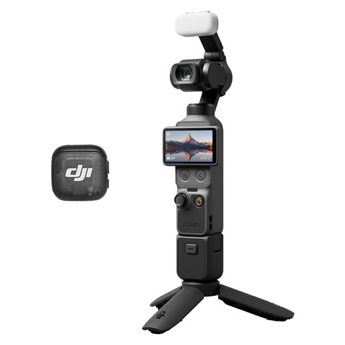 Caméra sport Dji Osmo Pocket 4 Creator Combo Gris Anthracite État correct reconditionné disponible sur Fnac
