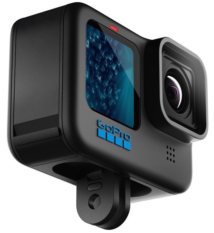 Voir photo 2 de Caméra sport GoPro Hero 11 5K Ultra, Noir - Bon état | Dero Caméra sport GoPro Hero 11 5K Ultra, Noir - Bon état Bon état GoPro reconditionné photo 2 | Dero