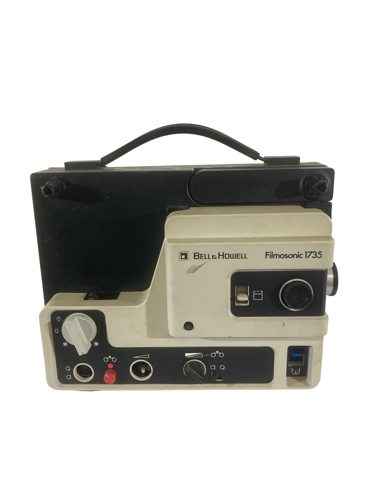 Acheter Caméra super 8 Bell et Howell Filmosonic 1735 Bon état - 15,00 € | Dero Caméra super 8 Bell et Howell Filmosonic 1735 Bon état reconditionné disponible sur Label Emmaüs | Dero