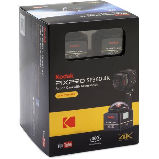 Caméras embarquées Kodak Pixpro sp360 4k dual pro pack Reconditionné Kodak reconditionné disponible sur Backmarket