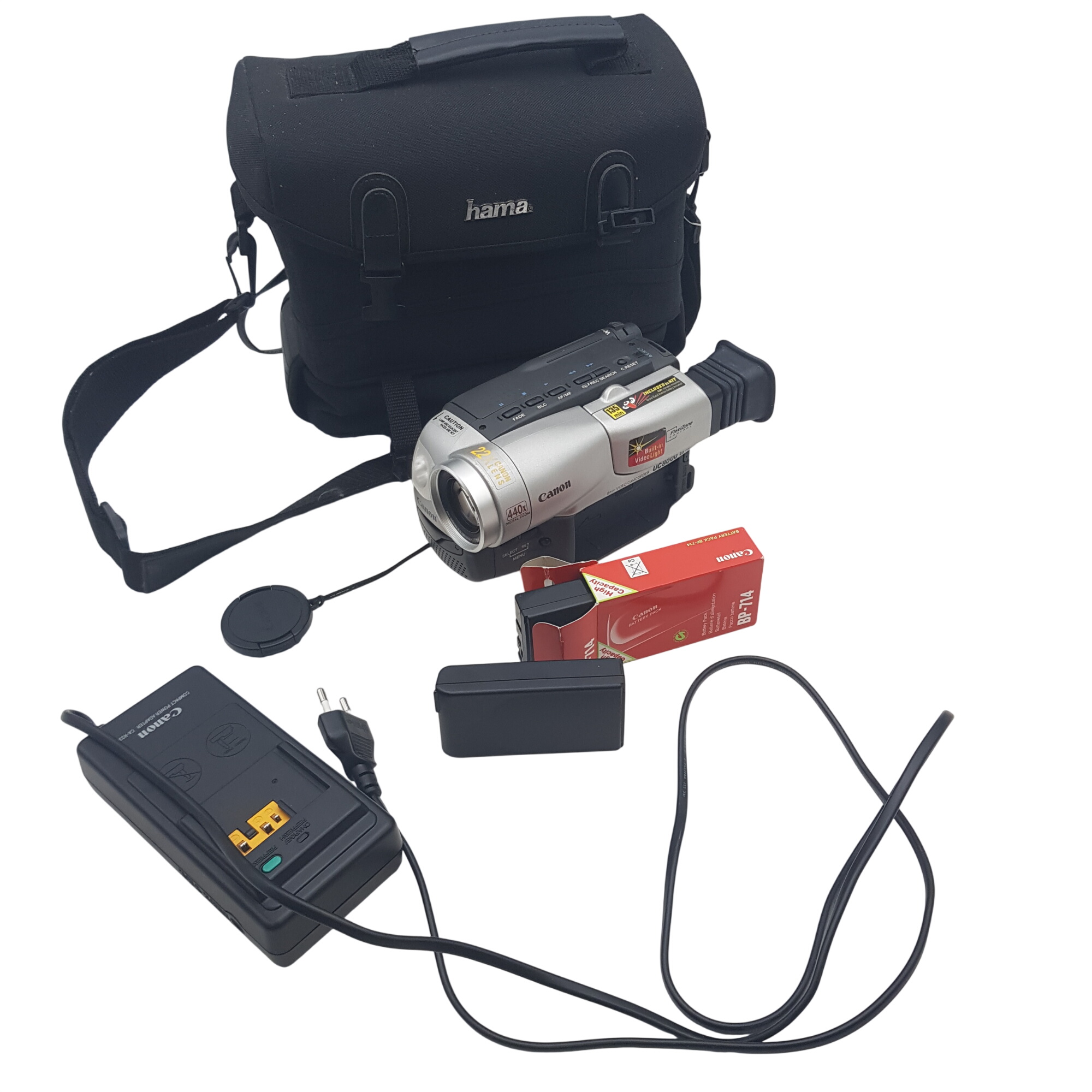 Acheter Caméscope Canon UC8000 8 PAL bon état - 60,00 € Caméscope Canon UC8000 8 PAL bon état reconditionné disponible sur Label Emmaüs
