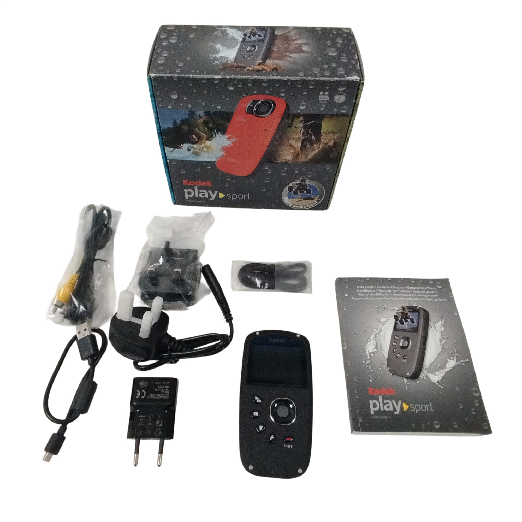 Acheter Caméscope de poche Kodak PlaySport Zx5 Parfait état - 60,00 € Caméscope de poche Kodak PlaySport Zx5 Parfait état reconditionné disponible sur Label Emmaüs