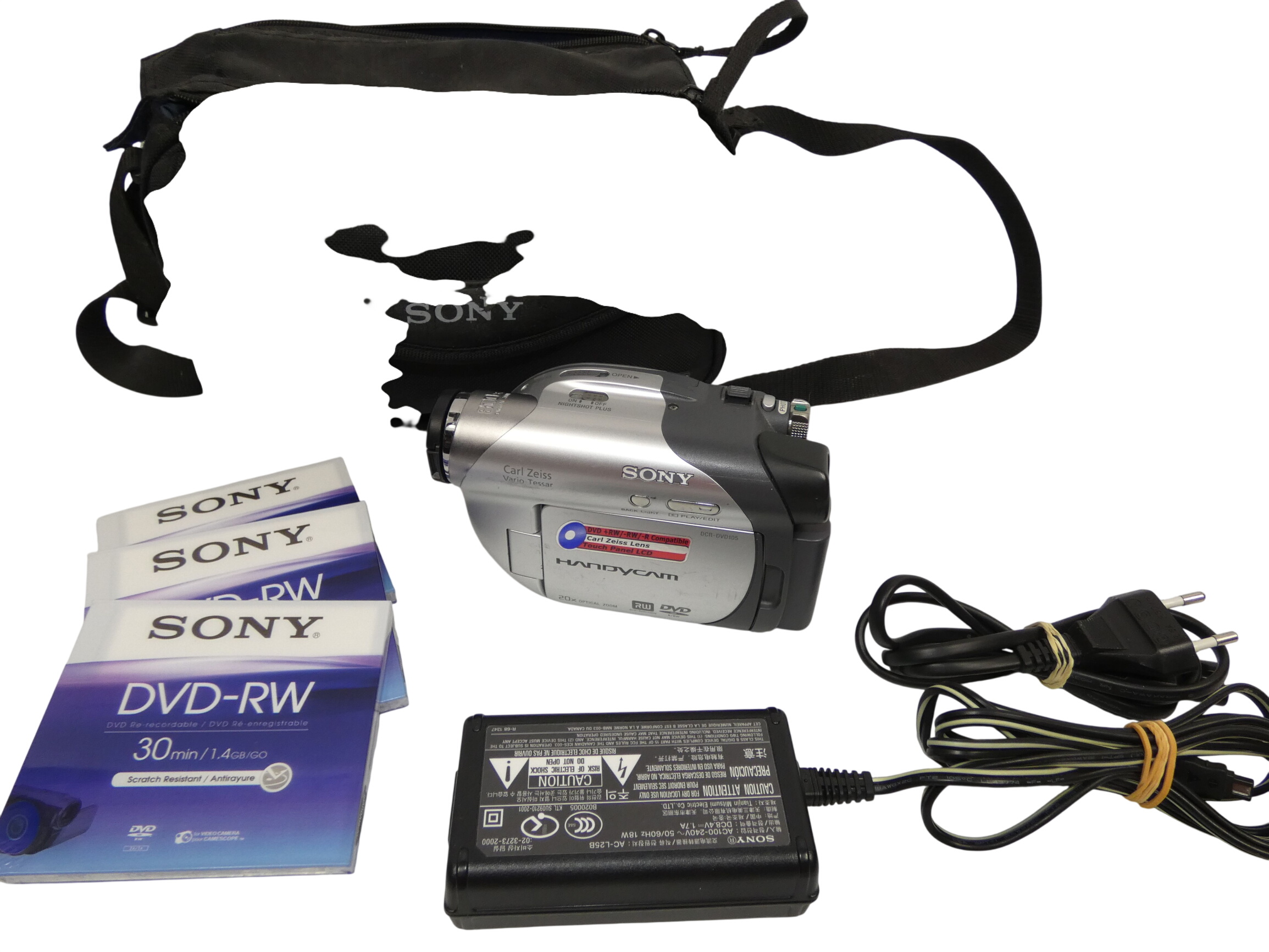 Acheter Camescope SONY DCR-DVD105 E (pour pièces) Bon état - 19,00 € Camescope SONY DCR-DVD105 E (pour pièces) Bon état reconditionné disponible sur Label Emmaüs