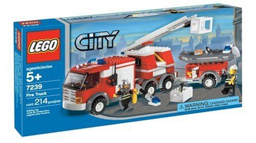 Camion de pompier LEGO City (7239) État correct reconditionné disponible sur Fnac