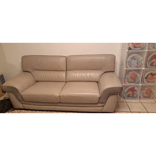 Canape 3 Places Cuir Vachette occasion reconditionné disponible sur Rakuten