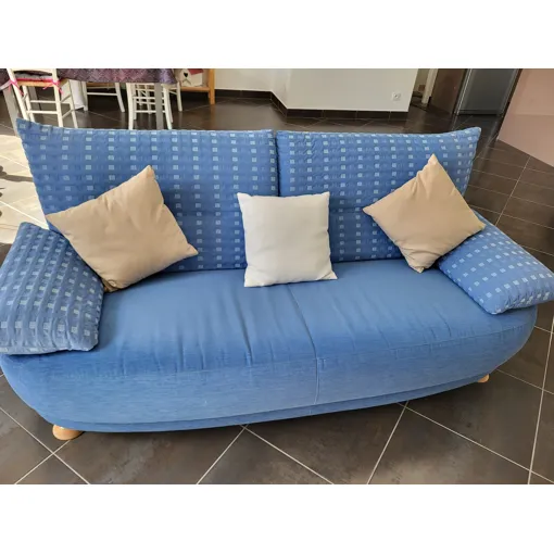 canapé + 2 fauteuils + table de salon Bon état reconditionné disponible sur Rakuten