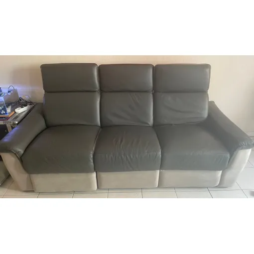 Canapé Cuir Double Relax Motorisé Et 2 Prises Usb Bon état - 700,00 € Canapé Cuir Double Relax Motorisé Et 2 Prises Usb Bon état reconditionné disponible sur Rakuten