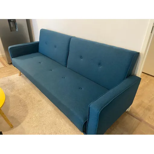 Canapé lit 3 places luxy tissu 205 x 80 x 80 cm Bon état reconditionné disponible sur Rakuten
