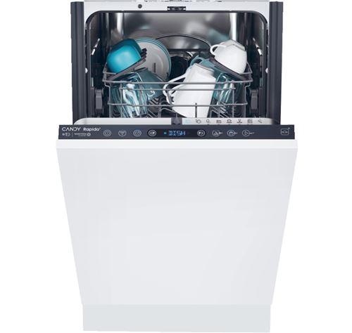 CANDY - Lave-vaisselle 2, CI0C7SB0FA, Gris, L:44.8cm, H:81.6cm, P:55.9cm, Classe énergétique : C État correct N/A reconditionné disponible sur Fnac