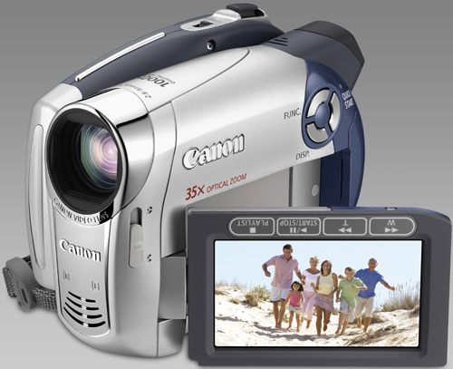 Canon DC210 - Caméscope - 680 KP - 35x zoom optique - DVD État correct Canon reconditionné disponible sur Fnac