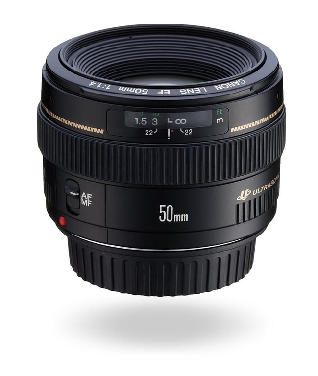 Canon EF 50mm 1:1,4 USM SLR Objectif standard Noir - Très bon état Très bon état Canon reconditionné disponible sur Pixmania