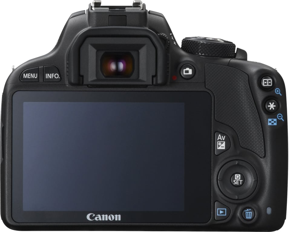 Voir photo 2 de Canon EOS 100D + EF-S 18-135mm f/3.5-5.6 IS STM + SDHC 8GB Kit d'appareil-photo SLR 18 MP CMOS 5184 x 3456 pixels Noir - Bon état | Dero Canon EOS 100D + EF-S 18-135mm f/3.5-5.6 IS STM + SDHC 8GB Kit d'appareil-photo SLR 18 MP CMOS 5184 x 3456 pixels Noir - Bon état Bon état Canon reconditionné photo 2 | Dero