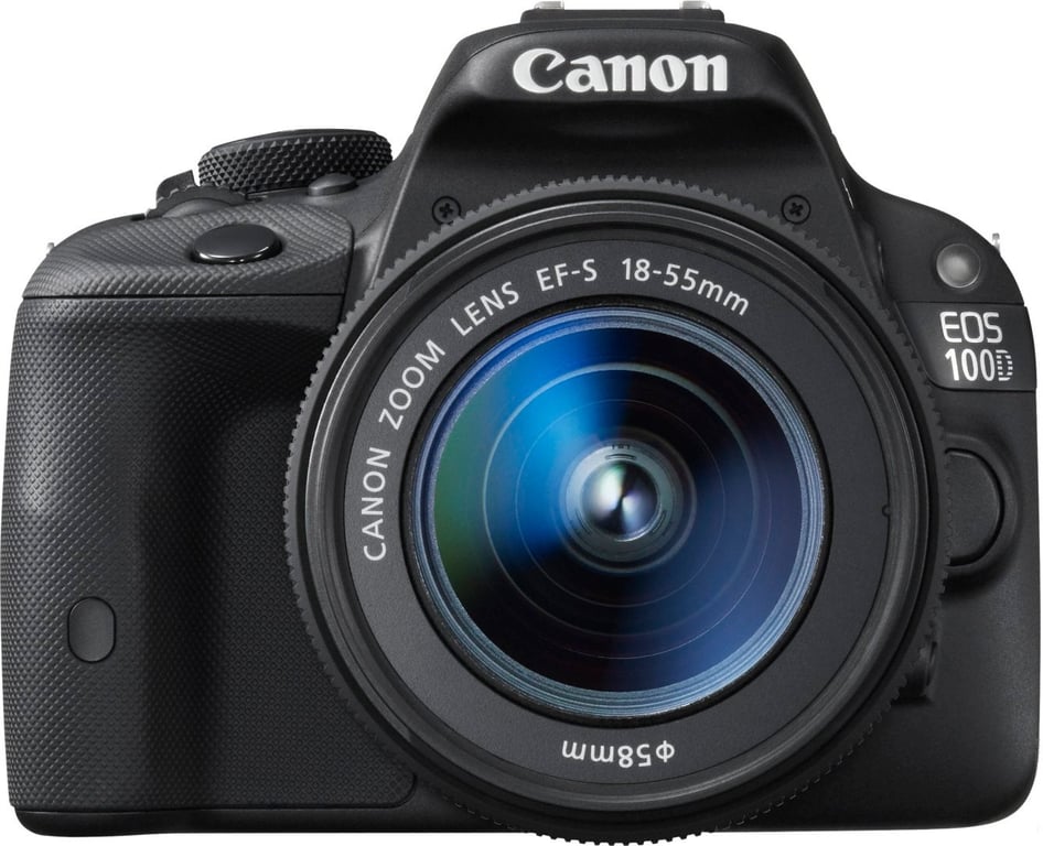 Canon EOS 100D + EF-S 18-55DCIII Kit d'appareil-photo SLR 18 MP CMOS 5184 x 3456 pixels Noir - Bon état Bon état - 289,00 € Canon EOS 100D + EF-S 18-55DCIII Kit d'appareil-photo SLR 18 MP CMOS 5184 x 3456 pixels Noir - Bon état Bon état Canon reconditionné disponible sur Pixmania