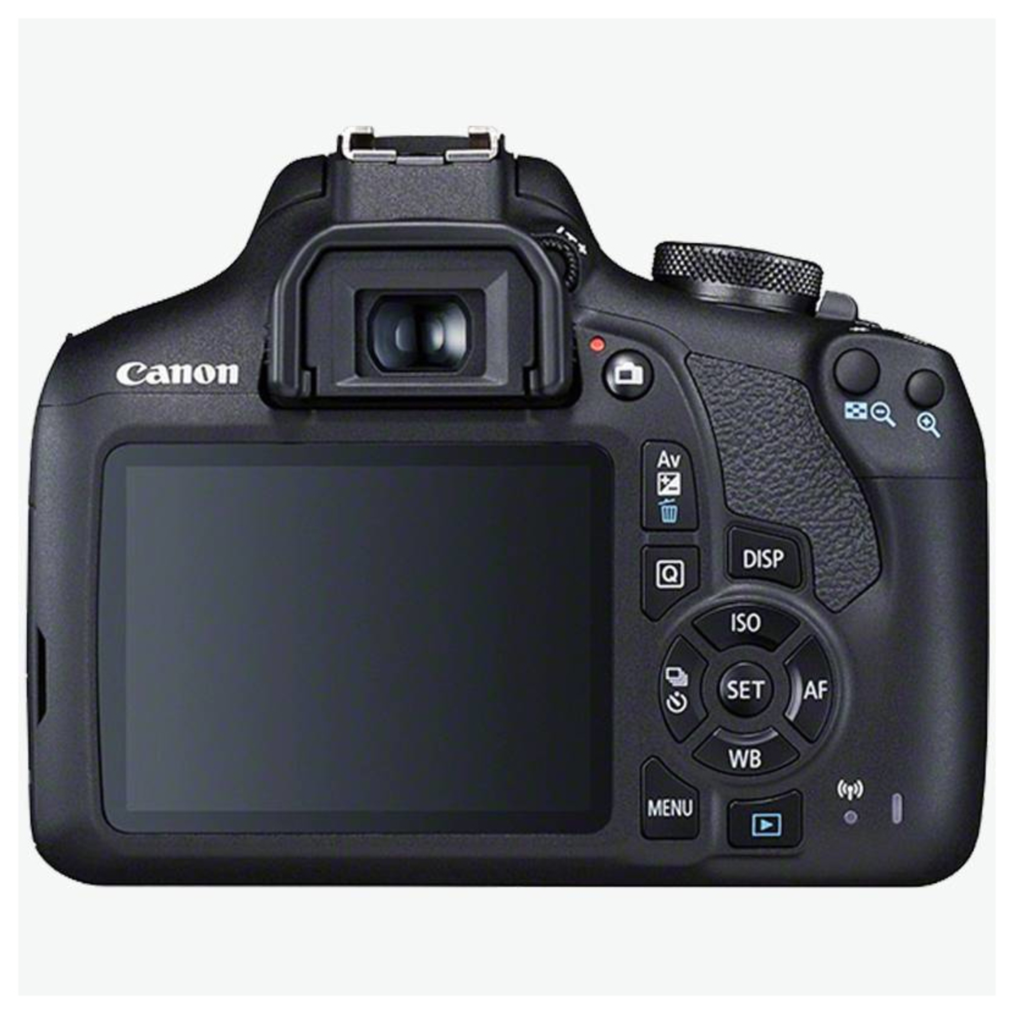 Canon EOS 2000D + EF-S 18-55mm f/3.5-5.6 III Kit d'appareil-photo SLR 24,1 MP CMOS 6000 x 4000 pixels Noir - Bon état Bon état Canon reconditionné photo 2 | Dero
