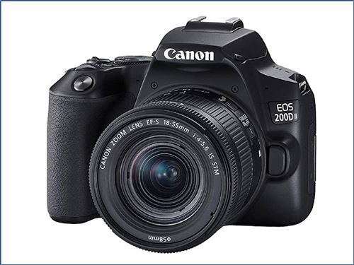 Canon EOS 200D II Kit 18-55mm IS STM Noir État correct N/A reconditionné disponible sur Fnac