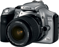 Canon EOS 300D Kit d'appareil-photo SLR 6,3 MP CMOS Gris - Très bon état Très bon état - 295,00 € Canon EOS 300D Kit d'appareil-photo SLR 6,3 MP CMOS Gris - Très bon état Très bon état Canon reconditionné disponible sur Pixmania