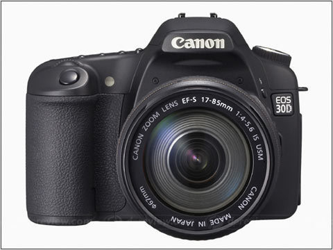 Canon EOS 30D Body Boîtier d'appareil-photo SLR 8,2 MP CMOS 3504 x 2336 pixels Noir - Très bon état Très bon état Canon reconditionné photo 2 | Dero