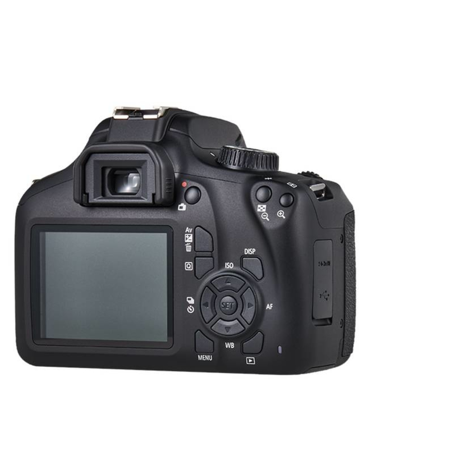 Canon EOS 4000D + EF-S 18-55mm DC III Kit d'appareil-photo SLR 18 MP 5184 x 3456 pixels Noir - Excellent état Parfait état Canon reconditionné photo 3 | Dero