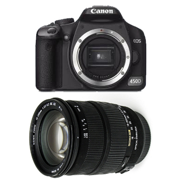 Canon EOS 450D Body Boîtier d'appareil-photo SLR 12,2 MP CMOS 4272 x 2848 pixels Noir - Très bon état Très bon état Canon reconditionné photo 3 | Dero