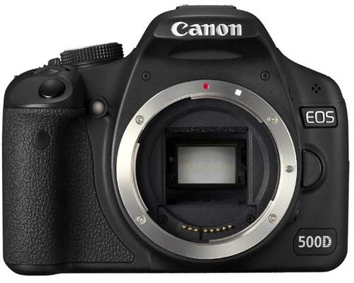 Canon EOS 500D Boîtier d'appareil-photo SLR 15,1 MP CMOS 4272 x 2848 pixels Noir - Très bon état Très bon état Canon reconditionné disponible sur Pixmania