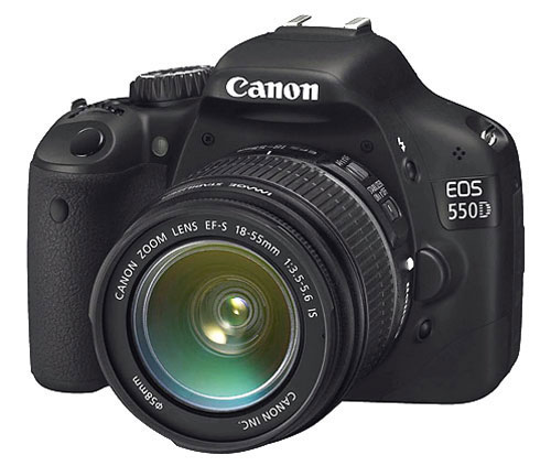 Canon EOS 550D + Obj. Canon EF-S IS 18 - 55 mm f/3.5 - 5.6 État correct Canon reconditionné disponible sur Fnac