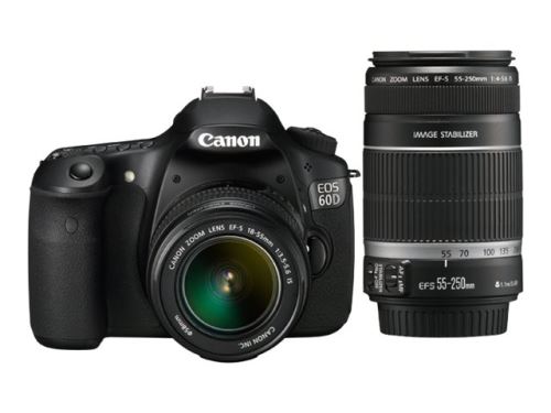 Canon EOS 60D - Appareil photo numérique - Reflex - 18.0 MP - APS-C - 1080p / 30 pi/s - 3x zoom optique objectifs EF-S 18-55 mm IS II et 55-250 mm IS II État correct - 499,00 € Canon EOS 60D - Appareil photo numérique - Reflex - 18.0 MP - APS-C - 1080p / 30 pi/s - 3x zoom optique objectifs EF-S 18-55 mm IS II et 55-250 mm IS II État correct Canon reconditionné disponible sur Fnac