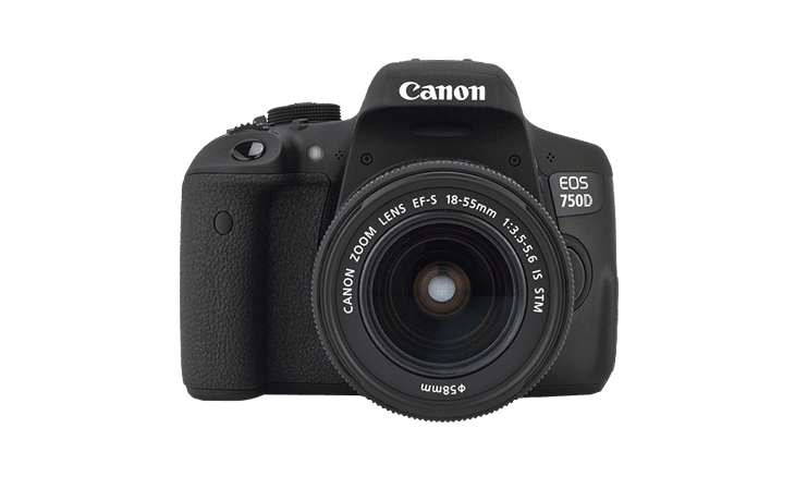 Canon EOS 750D + EF-S 18-55 IS STM Kit d'appareil-photo SLR 24,2 MP CMOS 6000 x 4000 pixels Noir - Très bon état Très bon état Canon reconditionné disponible sur Pixmania | Dero