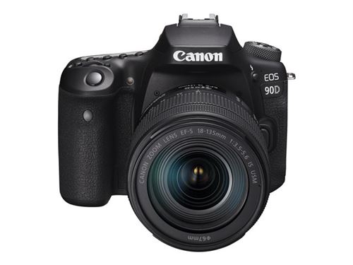 Canon EOS 90D - Appareil photo numérique - Reflex - 32.5 MP - 4K / 30 pi/s - 7.5x zoom optique objectif EF-S 18 - 135 mm IS USM - Wi-Fi, Bluetooth État correct N/A reconditionné disponible sur Fnac