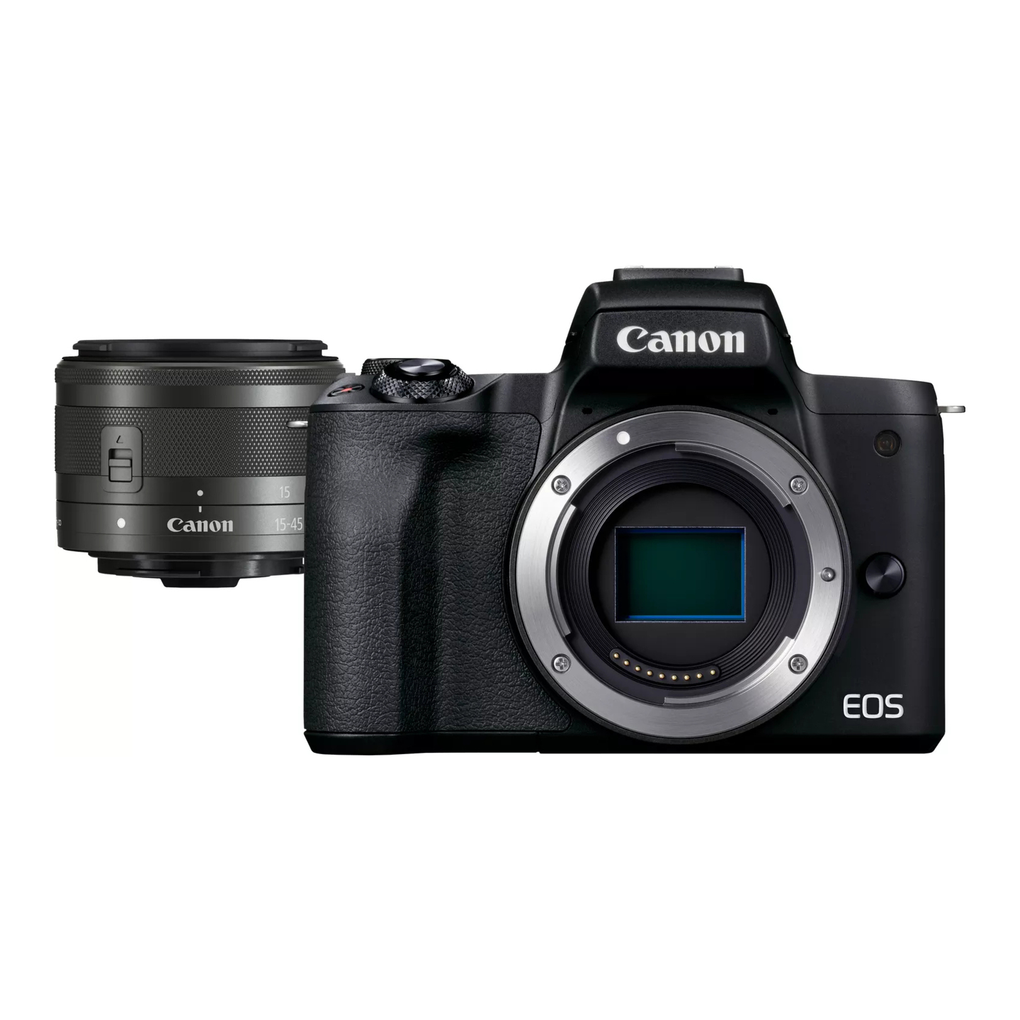 Canon EOS M50 Mark II + M15-45 S EU26 MILC 24,1 MP CMOS 6000 x 4000 pixels Noir - Très bon état Très bon état Canon reconditionné disponible sur Pixmania