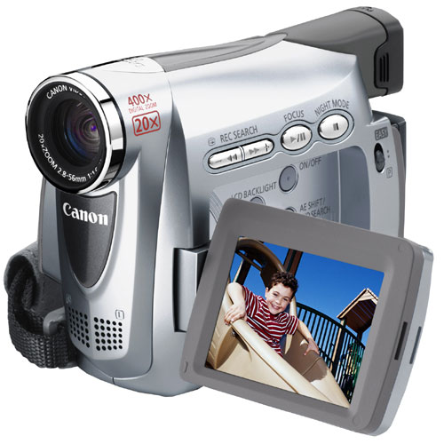 Canon MV800 - Caméscope - 800 KP - 20x zoom optique - Mini DV État correct Canon reconditionné disponible sur Fnac