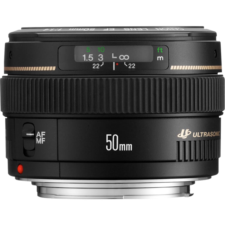Canon Objectif EF 50mm f/1.4 USM - Très bon état Très bon état Canon reconditionné disponible sur Pixmania