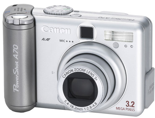 Canon PowerShot A70 État correct Canon reconditionné disponible sur Fnac | Dero
