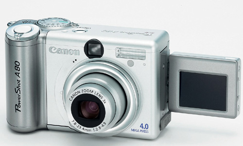 Canon PowerShot A80 État correct reconditionné disponible sur Fnac