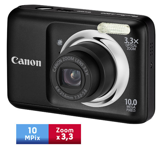 Canon PowerShot A800 Noir État correct - 99,95 € Canon PowerShot A800 Noir État correct reconditionné disponible sur Fnac